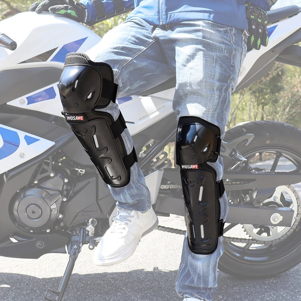 Shin Guard Crossfit - Spor diz ve dirsek pedleri motosiklet