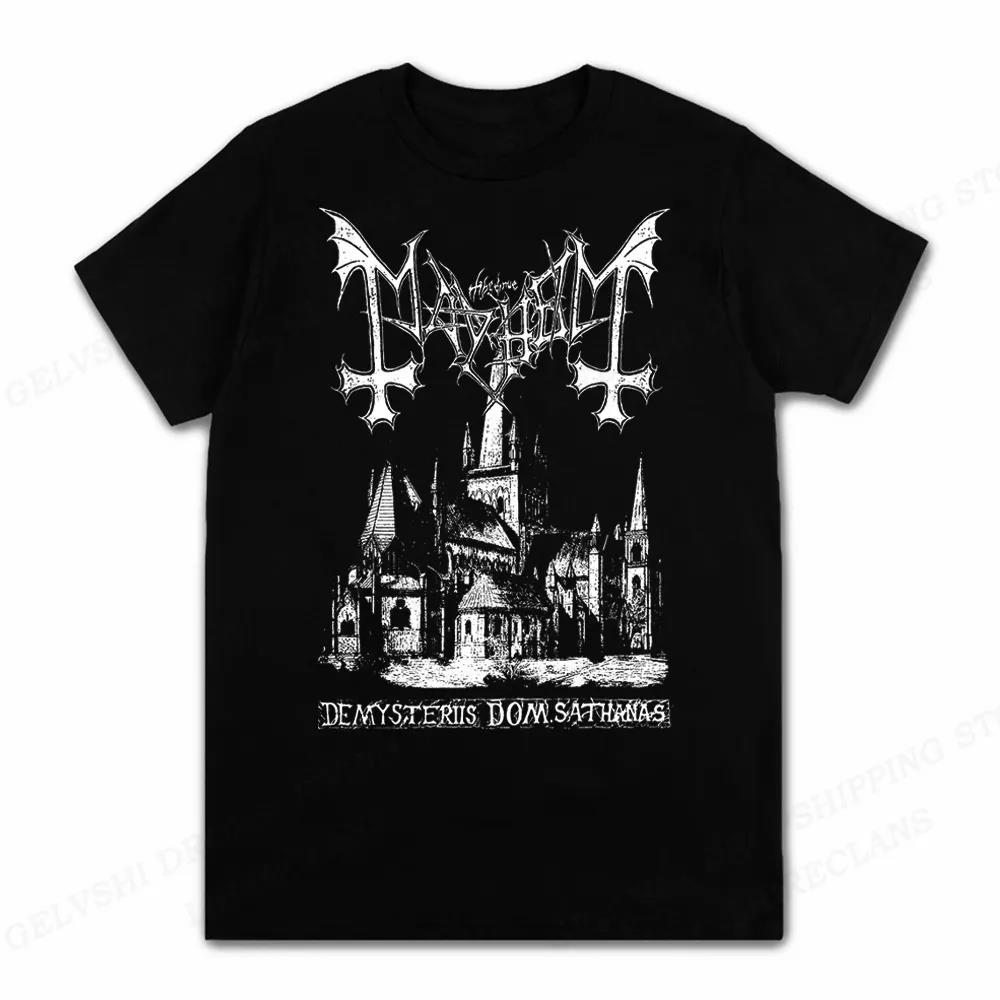 Crossfit Mayhem - Rock Band Mayhem siyah Metal T