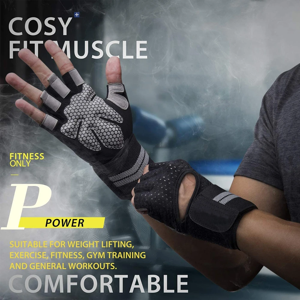 1 çift yarım parmak spor salon - Wrist Wrap Support incelemesi ve fiyatı