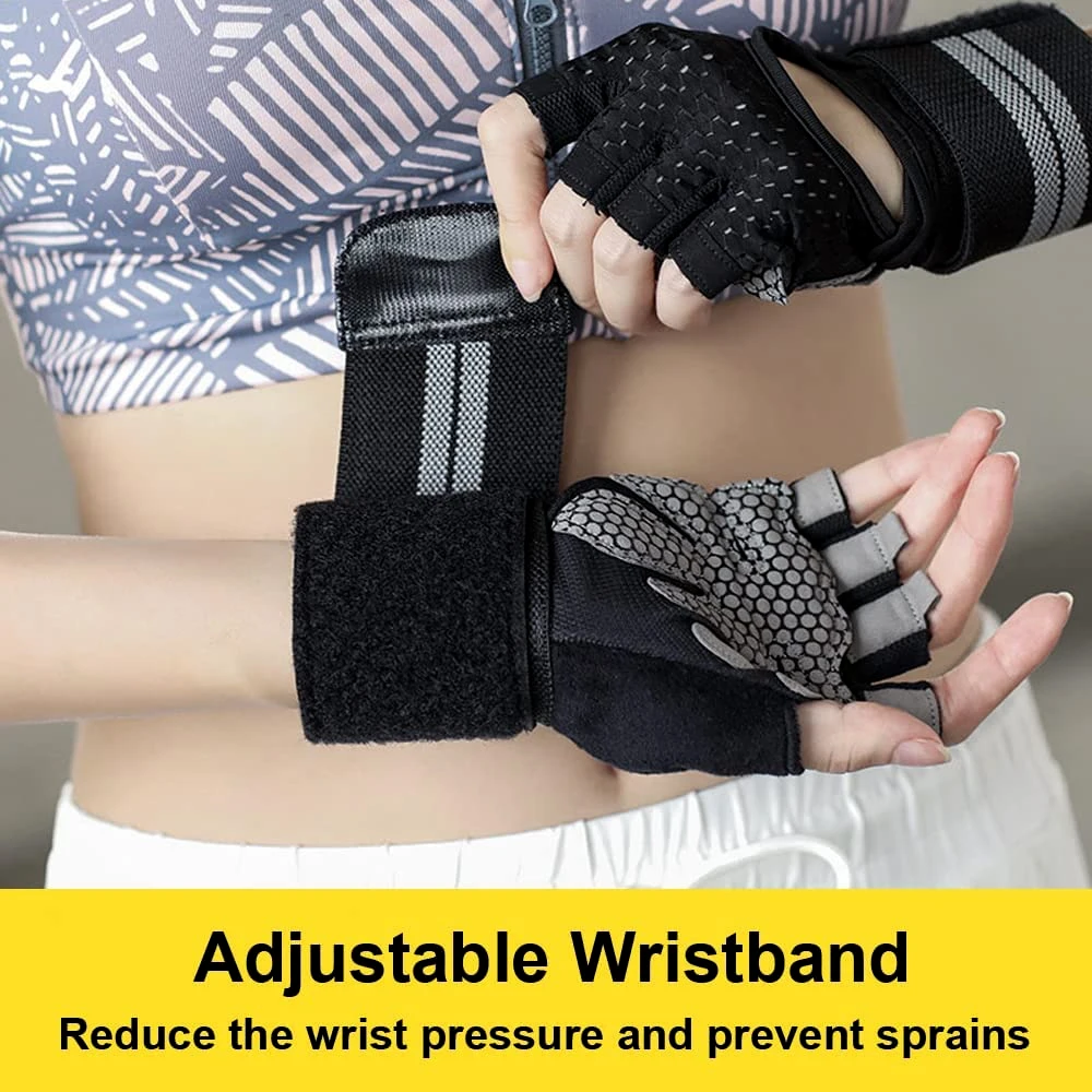 1 çift yarım parmak spor salon - Wrist Wrap Support incelemesi ve fiyatı